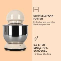 Bella Küchenmaschine 2000 W / 2,7 PS 5 Ltr Edelstahl BPA-frei 10 Bella Küchenmaschine 2000 W / 2,7 PS 5 Ltr Edelstahl BPA-frei -Küchenbedarf Geschäft 10008232 de 0005 logo