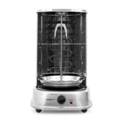 Kebap Master Vertikalgrill 1800W Edelstahl Inkl. Spieß Set -Küchenbedarf Geschäft 10009353 yy 0003 front oneconcept vertikalgrill