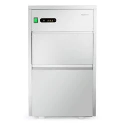 Powericer XXL Eiswürfelmaschine 160W 25 Kg/Tag 6 Kg Behälter Edelstahl -Küchenbedarf Geschäft 10013324 yy 0002 front Klarstein Powericer XXL Ice Maker