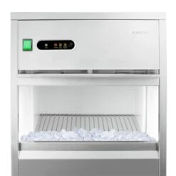 Powericer XXL Eiswürfelmaschine 160W 25 Kg/Tag 6 Kg Behälter Edelstahl -Küchenbedarf Geschäft 10013324 yy 0006 detail Klarstein Powericer XXL Ice Maker