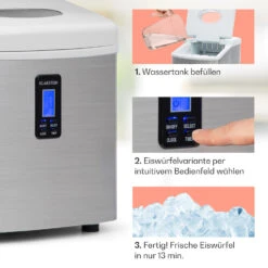 Mr. Silver-Frost Eismaschine 150W Edelstahl Weiß 15kg -Küchenbedarf Geschäft 10020110 de 0004 usp