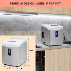 Mr. Silver-Frost Eismaschine 150W Edelstahl Weiß 15kg -Küchenbedarf Geschäft 10020110 de 0006 usp