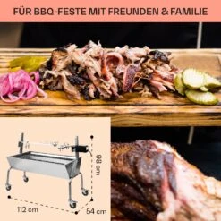 Sauenland Spanferkelgrill Mit Elektromotor Drehspieß 11 Sauenland Spanferkelgrill Mit Elektromotor Drehspieß -Küchenbedarf Geschäft 10026798 de 0006 usp