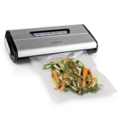 Foodlocker Vakuumierer Edelstahl 0,8 Bar 16 L/min 10 Foodlocker Vakuumierer Edelstahl 0,8 Bar 16 L/min -Küchenbedarf Geschäft 10027056 yy 0002 ambient 01 Klarstein Foodlocker Vakkumierer