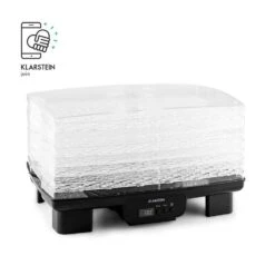 Bananarama Dörrautomat Schwarz 550W Trockner Dehydrator 6 Etagen -Küchenbedarf Geschäft 10027831 yy 0003 logo Klarstein Bananarama Doerrautomat schwarz