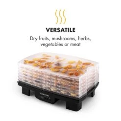 Bananarama Dörrautomat Schwarz 550W Trockner Dehydrator 6 Etagen -Küchenbedarf Geschäft 10027831 yy 0008 logo Klarstein Bananarama Doerrautomat schwarz reedit