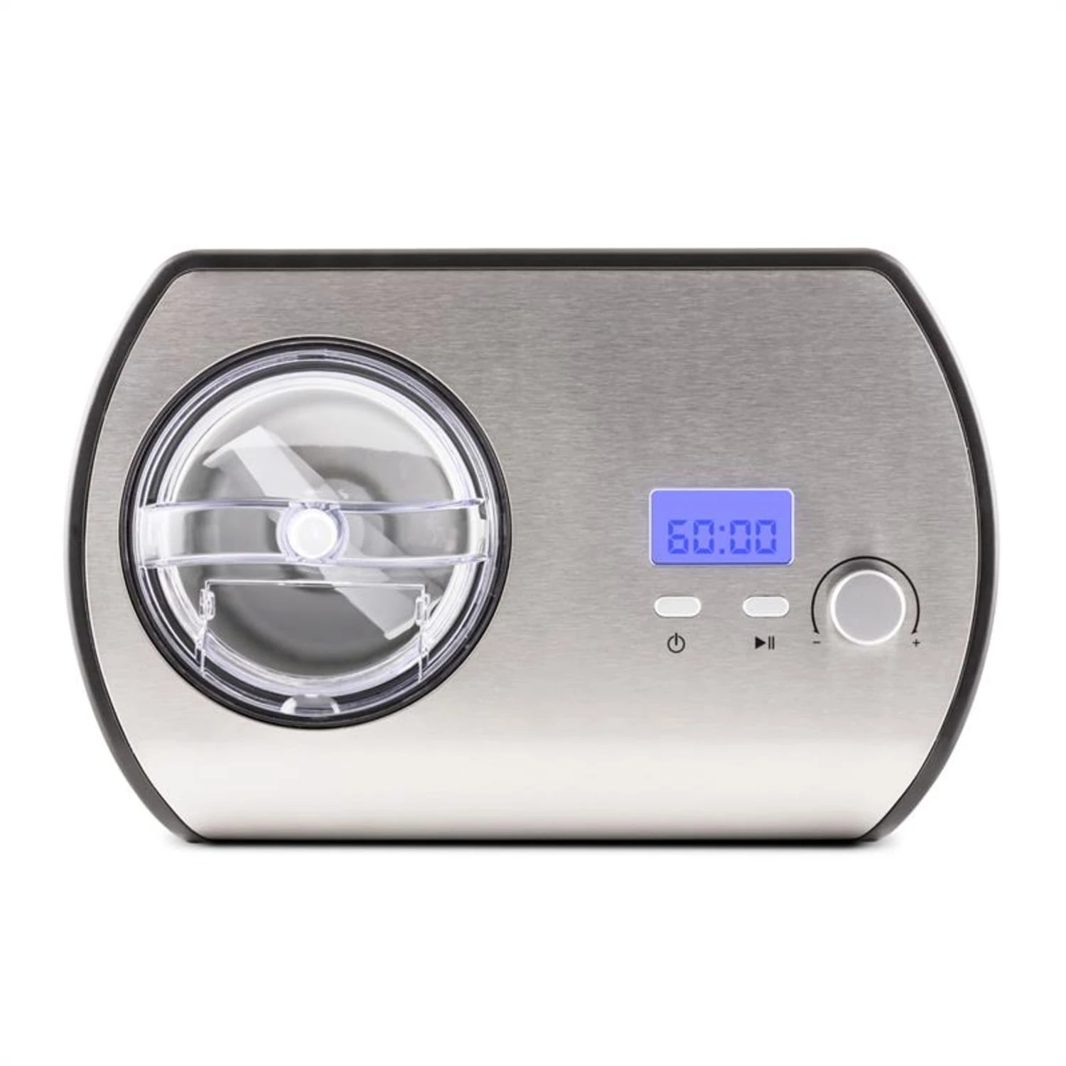 Snowberry & Choc Eismaschine 1,2l Kühlhaltefunktion Edelstahl-Look 2 Snowberry & Choc Eismaschine 1,2l Kühlhaltefunktion Edelstahl-Look – Bild 2