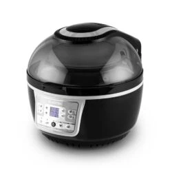 VitAir Turbo Heißluftfritteuse Grau-schwarz 1400W Grillen Backen 9l 17 VitAir Turbo Heißluftfritteuse Grau-schwarz 1400W Grillen Backen 9l -Küchenbedarf Geschäft 10028290 yy 0007 titel Klarstein VitAir Heissluftfritteuse