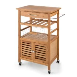 Louisiana Servierwagen Küchenwagen 5 Etagen Holz Handtuchhalter Mobil 15 Louisiana Servierwagen Küchenwagen 5 Etagen Holz Handtuchhalter Mobil -Küchenbedarf Geschäft 10028589 uk 0005 titel