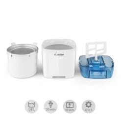 Creamberry Eiscremebereiter Flaschenkühler Frozen Yogurt 1,5l Weiß -Küchenbedarf Geschäft 10028925 yy 0003 logo Klarstein Creamberry Eisbereiter reedit