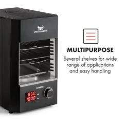 Steakreaktor 2.0 Indoor Grillgerät 850 °C 1600W Infrarot Made In Germany -Küchenbedarf Geschäft 10029610 yy 0006 logo Klarstein Steakreaktor Indoor Grillgeraet black reedit v2