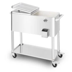 Springbreak 2000 Getränkewagen Terrassenkühlwagen 80l Edelstahl -Küchenbedarf Geschäft 10029647 yy 0004 logo