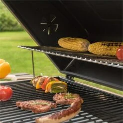 Bigfoot Holzkohlegrill Smoker BBQ-Grill 55 X 40 Cm Stahl Schwarz -Küchenbedarf Geschäft 10029763 yy 0003 ambient Klarstein Bigfoot BBQ Grill Smoker