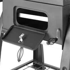 Bigfoot Holzkohlegrill Smoker BBQ-Grill 55 X 40 Cm Stahl Schwarz -Küchenbedarf Geschäft 10029763 yy 0005 detail Klarstein Bigfoot BBQ Grill Smoker