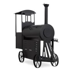 Dampflok Smoker Grill 3 Mm Stahl Schwarz -Küchenbedarf Geschäft 10030555 yy 0004 titel Train Grill