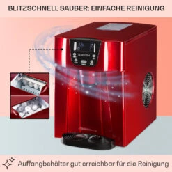 Ice Volcano 2G Eismaschine LED 12kg Je 24h 2l 6-12min Rot 13 Ice Volcano 2G Eismaschine LED 12kg Je 24h 2l 6-12min Rot -Küchenbedarf Geschäft 10030849 DE 0005 usp