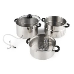 Applebee Dampf-Entsafter Elektrisch 1500W Ø25cm 8 Liter Edelstahl 10 Applebee Dampf-Entsafter Elektrisch 1500W Ø25cm 8 Liter Edelstahl -Küchenbedarf Geschäft 10031478 yy 0003 detail Klarstein Applebee Dampf Entsafter 1500W Edelstahl