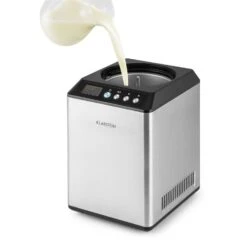 Vanilly Sky Family Eiscremebereiter Frozen Yoghurt 250W 2,5l Silber -Küchenbedarf Geschäft 10031846 yy 0005 detail Klarstein Vanilly Sky Family Eiscremebereiter silber