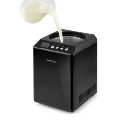 Vanilly Sky Family Eiscremebereiter Frozen Yoghurt 250W 2,5l Schwarz -Küchenbedarf Geschäft 10031848 yy 0005 detail Klarstein Vanilly Sky Family Eiscremebereiter schwarz