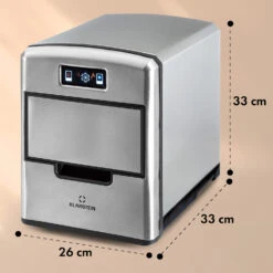 Metropolitan Eiswürfelmaschine 12kg/24h Digitales Display -Küchenbedarf Geschäft 10031881 yy 0011 dimensions