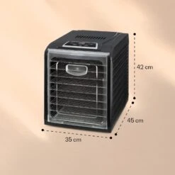 Fruit Jerky Plus 9 Dörrautomat Timer 9 Ablagen 600-700 W 35-70 °C -Küchenbedarf Geschäft 10031936 yy 0005 logo