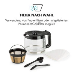 Aromatica X Kaffeemaschine Mahlwerk Glaskanne Aroma+ Edelstahl 17 Aromatica X Kaffeemaschine Mahlwerk Glaskanne Aroma+ Edelstahl -Küchenbedarf Geschäft 10032102 de 0008 logo