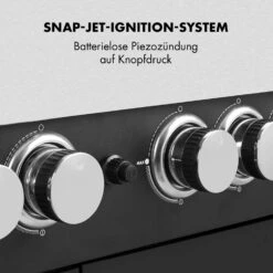 Tomahawk 4.2 SBG Gasgrill 6 Brenner 20,7 KW 64x42cm Grill Edelstahl -Küchenbedarf Geschäft 10032308 de 0004 logo