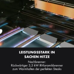 Tomahawk 4.2 SBG Gasgrill 6 Brenner 20,7 KW 64x42cm Grill Edelstahl -Küchenbedarf Geschäft 10032308 de 0005 logo