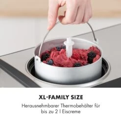 Dolce Bacio Eiscremebereiter Kompressor 2l LCD-Display Touch Edelstahl 13 Dolce Bacio Eiscremebereiter Kompressor 2l LCD-Display Touch Edelstahl -Küchenbedarf Geschäft 10032322 de 0004 logo