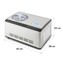 Dolce Bacio Eiscremebereiter Kompressor 2l LCD-Display Touch Edelstahl 19 Dolce Bacio Eiscremebereiter Kompressor 2l LCD-Display Touch Edelstahl -Küchenbedarf Geschäft 10032322 yy 0010 logo Klarstein Dolce Bacio Eiscremebereiter Edelstahl