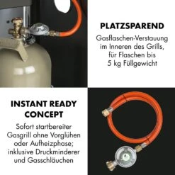 Lucifer 2.0-T Gasgrill 2 X 3,5 KW Brenner 45x44cm Grill Edelstahl 16 Lucifer 2.0-T Gasgrill 2 X 3,5 KW Brenner 45x44cm Grill Edelstahl -Küchenbedarf Geschäft 10032455 de 0008 logo