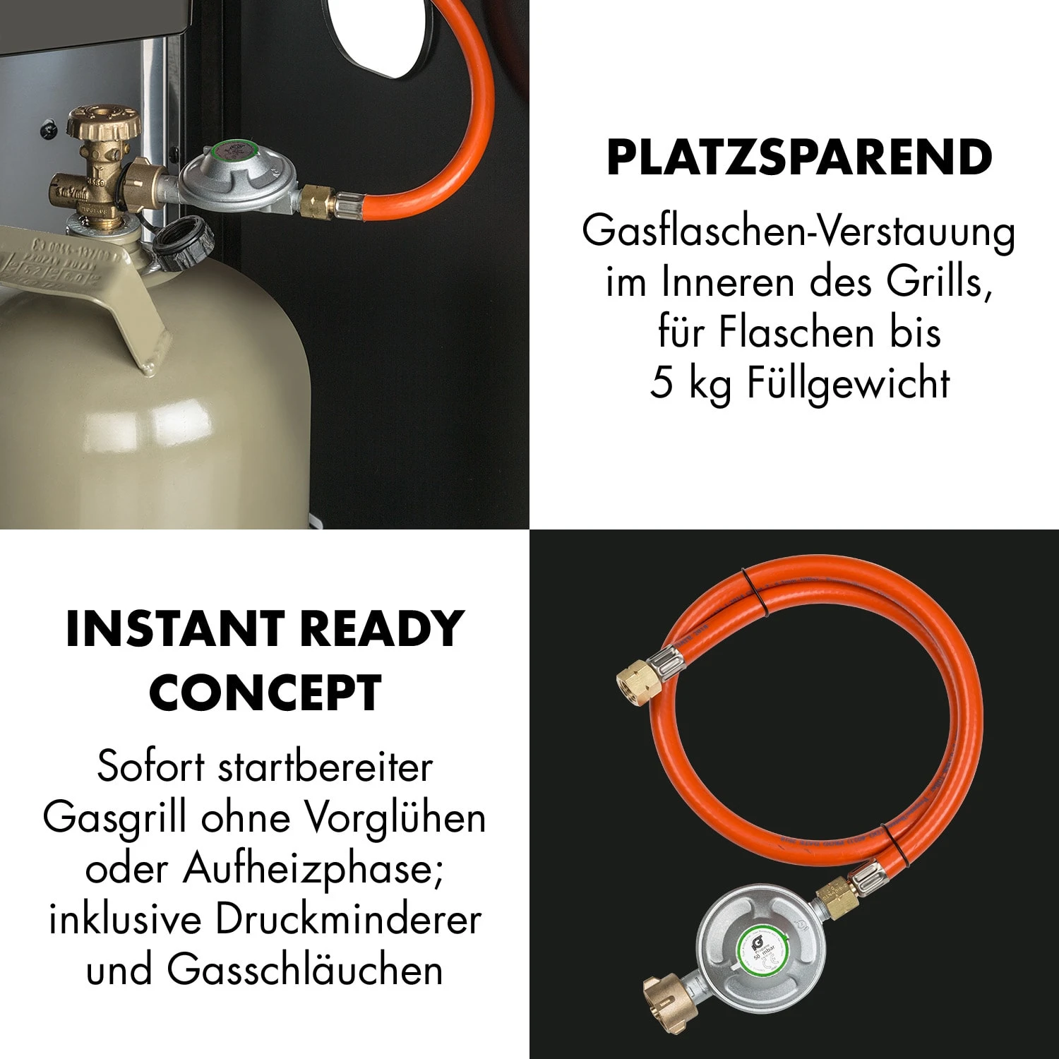 Lucifer 2.0-T Gasgrill 2 X 3,5 KW Brenner 45x44cm Grill Edelstahl 7 Lucifer 2.0-T Gasgrill 2 X 3,5 KW Brenner 45x44cm Grill Edelstahl – Bild 7