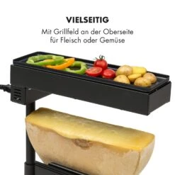Appenzell Peak Raclette Mit Grill 1000W Thermostatschalter Schwarz 11 Appenzell Peak Raclette Mit Grill 1000W Thermostatschalter Schwarz -Küchenbedarf Geschäft 10032694 de 0004 logo