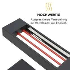 Appenzell Peak Raclette Mit Grill 1000W Thermostatschalter Schwarz 13 Appenzell Peak Raclette Mit Grill 1000W Thermostatschalter Schwarz -Küchenbedarf Geschäft 10032694 de 0006 logo