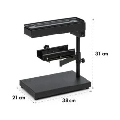 Appenzell Peak Raclette Mit Grill 1000W Thermostatschalter Schwarz 15 Appenzell Peak Raclette Mit Grill 1000W Thermostatschalter Schwarz -Küchenbedarf Geschäft 10032694 yy 0008 logo