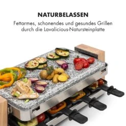 Prime-Rib Raclettegrill 8 Pers. 1500 W Natursteinplatte Edelstahl Holz -Küchenbedarf Geschäft 10032695 de 0003 logo