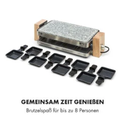 Prime-Rib Raclettegrill 8 Pers. 1500 W Natursteinplatte Edelstahl Holz -Küchenbedarf Geschäft 10032695 de 0006 logo