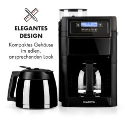 Aromatica II Set Kaffeemaschine, Mahlwerk, 1,25 L, Schwarz -Küchenbedarf Geschäft 10032874 de 0003 logo