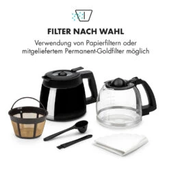 Aromatica II Set Kaffeemaschine, Mahlwerk, 1,25 L, Schwarz -Küchenbedarf Geschäft 10032874 de 0004 logo