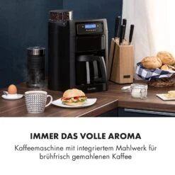 Aromatica II Thermo Kaffeemaschine, Mahlwerk, 1,25 L, Schwarz -Küchenbedarf Geschäft 10032876 de 0002 logo