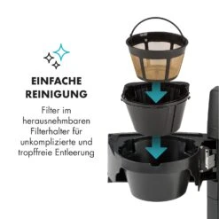 Aromatica II Thermo Kaffeemaschine, Mahlwerk, 1,25 L, Schwarz -Küchenbedarf Geschäft 10032876 de 0007 logo