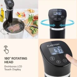 Quickstick Flex 1300W 3D Circulating 0-95 °C IPX7 Timer Schwarz 13 Quickstick Flex 1300W 3D Circulating 0-95 °C IPX7 Timer Schwarz -Küchenbedarf Geschäft 10032905 de 0004 logo