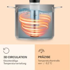 Quickstick Flex 1300W 3D Circulating 0-95 °C IPX7 Timer Schwarz 14 Quickstick Flex 1300W 3D Circulating 0-95 °C IPX7 Timer Schwarz -Küchenbedarf Geschäft 10032905 de 0005 logo
