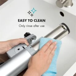 Quickstick Flex 1300W 3D Circulating 0-95 °C IPX7 Timer Silber -Küchenbedarf Geschäft 10032906 yy 0009 logo Klarstein Quickstick Flex silber