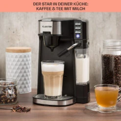 Baristomat 2-in-1-Heißgetränkeautomat Kaffee Tee Milchschaum -Küchenbedarf Geschäft 10033138 de 0004 usp