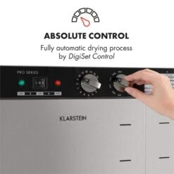Master Jerky 24 Dörrautomat 5850W 40-90 °C 15h-Timer Edelstahl Silber 10 Master Jerky 24 Dörrautomat 5850W 40-90 °C 15h-Timer Edelstahl Silber -Küchenbedarf Geschäft 10033214 yy 0003 logo Klarstein Master Jerky 24 Doerrautomat silber