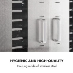 Master Jerky 24 Dörrautomat 5850W 40-90 °C 15h-Timer Edelstahl Silber 13 Master Jerky 24 Dörrautomat 5850W 40-90 °C 15h-Timer Edelstahl Silber -Küchenbedarf Geschäft 10033214 yy 0006 logo Klarstein Master Jerky 24 Doerrautomat silber