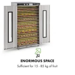 Master Jerky 24 Dörrautomat 5850W 40-90 °C 15h-Timer Edelstahl Silber 14 Master Jerky 24 Dörrautomat 5850W 40-90 °C 15h-Timer Edelstahl Silber -Küchenbedarf Geschäft 10033214 yy 0007 logo Klarstein Master Jerky 24 Doerrautomat silber