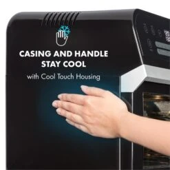 AeroVital Cube Heißluftfritteuse 1600W 12l Timer 16 Programme Schwarz 13 AeroVital Cube Heißluftfritteuse 1600W 12l Timer 16 Programme Schwarz -Küchenbedarf Geschäft 10033248 yy 0007 logo Klarstein AeroVital Cube Heissluftfritteuse schwarz reedit