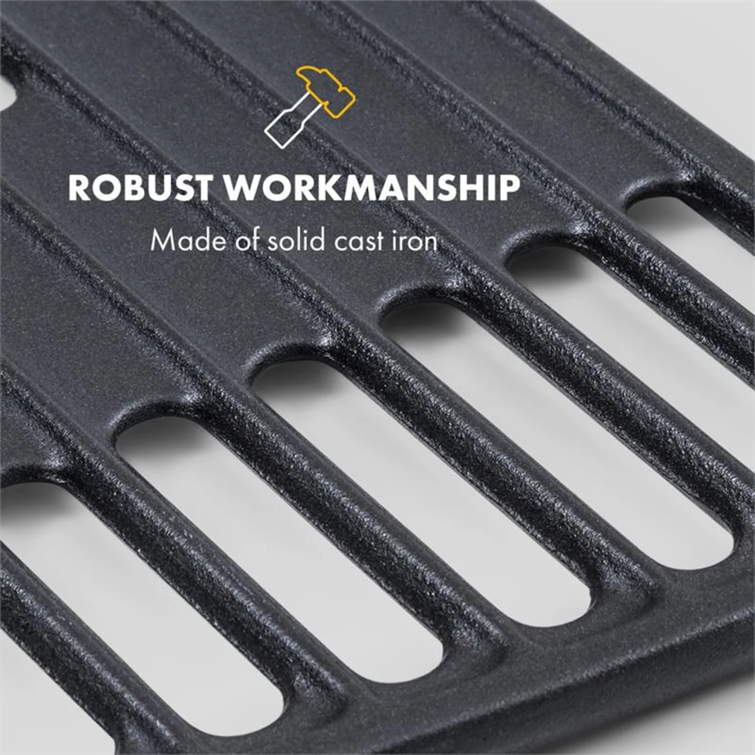 Parforce Grillrost Zubehör Gusseisen Schwarz 3 Parforce Grillrost Zubehör Gusseisen Schwarz – Bild 3